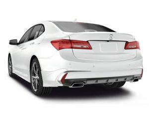 Накладки заднего бампера оригинал 08F03-TZ3-2A0 для Acura TLX